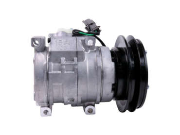 Kompresor klimatizace Komatsu 20Y-810-1260 – DENSO 10S15, 24V, aftermarket